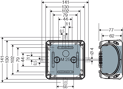 Razvodna kutija DK 0600 B 4 Razvodna kutija DK 0600 B - Slika 4
