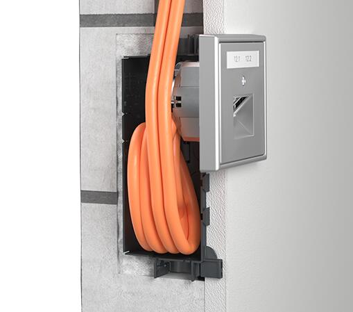 Ugradna dozna za elektroniku 1068-02 3 Ugradna dozna za elektroniku, sa pregradom, nizajuća