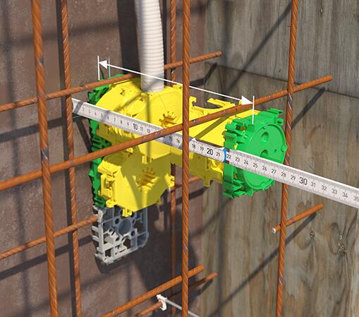 Odstojnik za oplatu 1212 xx O20mm KAISER 01