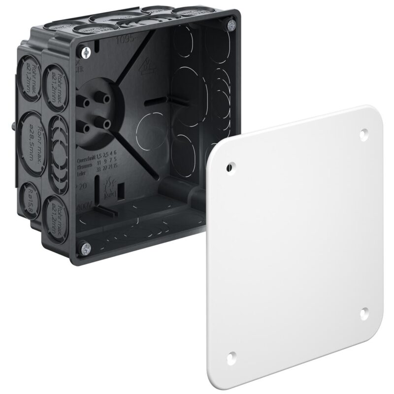 Razvodna kutija za pun zid, ugradna kutija za šinu, centralna razvodna kutija, pregradni zid za razvodnu kutiju