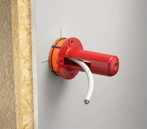 ugradna dozna za gips, dozna za osb ploče, dozna za drveni zid, dozna za ciglu