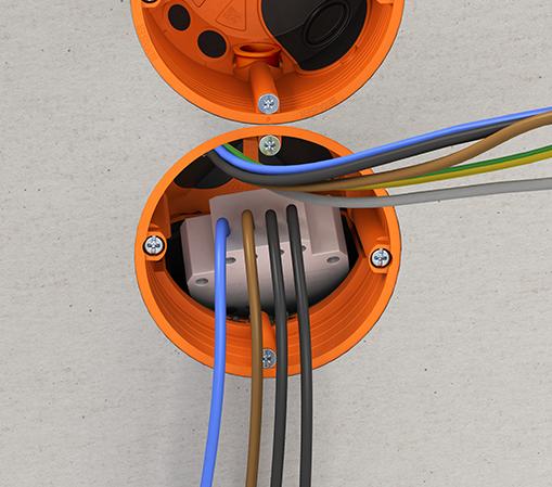 Ugradna dozna za elektroniku 9268-94 21 dozna za elektroniku, za ugradnju pametnih releja, dozna za elektronske uređaje