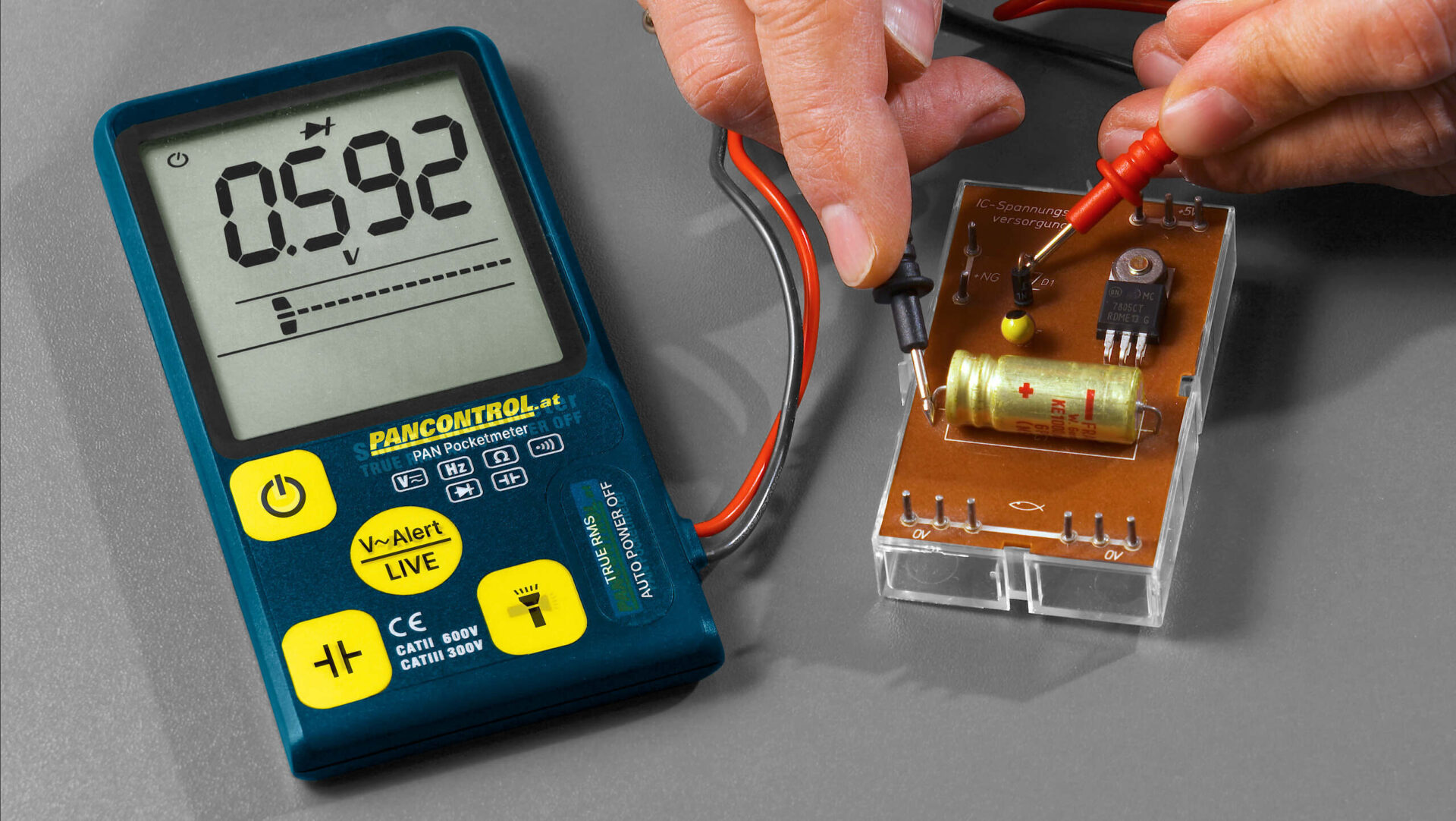 Multimetar PAN Pocketmeter 4 Unimer, multimetar ispitivač napona