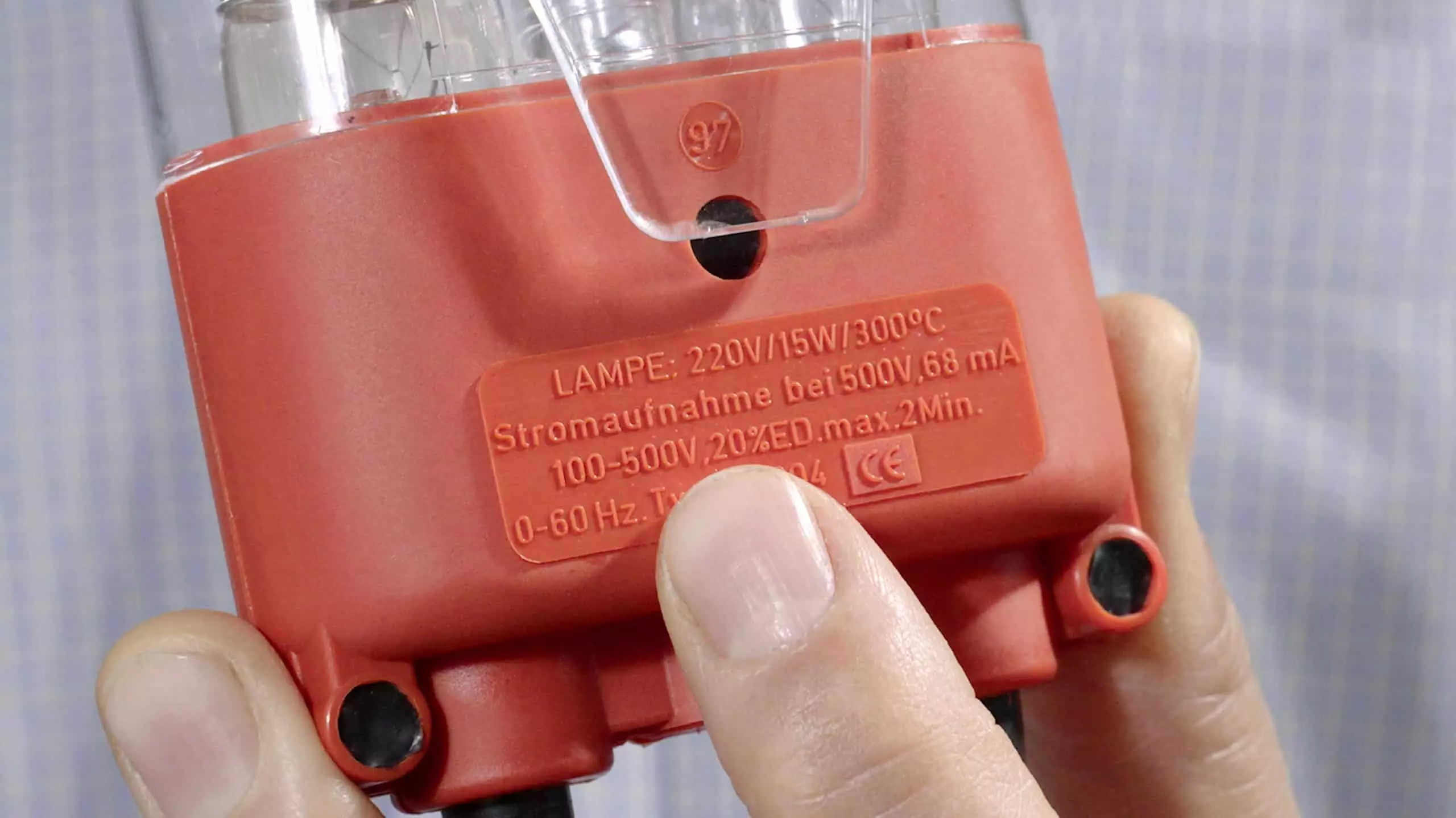 Ispitna lampa PAN Prüflampe - Slika 4