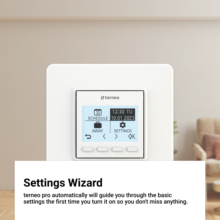 Termostat TERNEO PRO 6 Digitalni programabilni termostat za grejanje i hlađenje