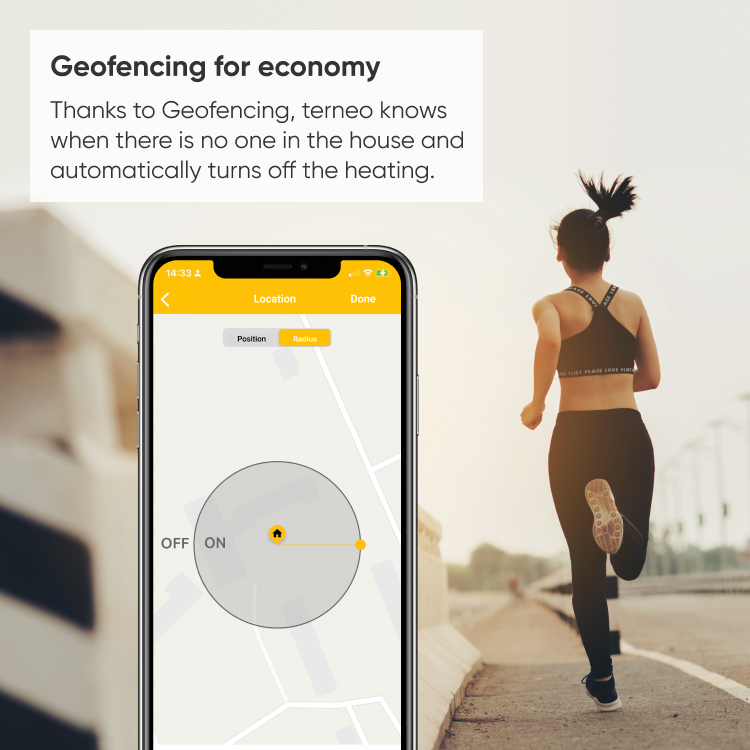 Termostat TERNEO SX 3 Bežični digitalni termostat za grejanje i hlađenje, WiFI