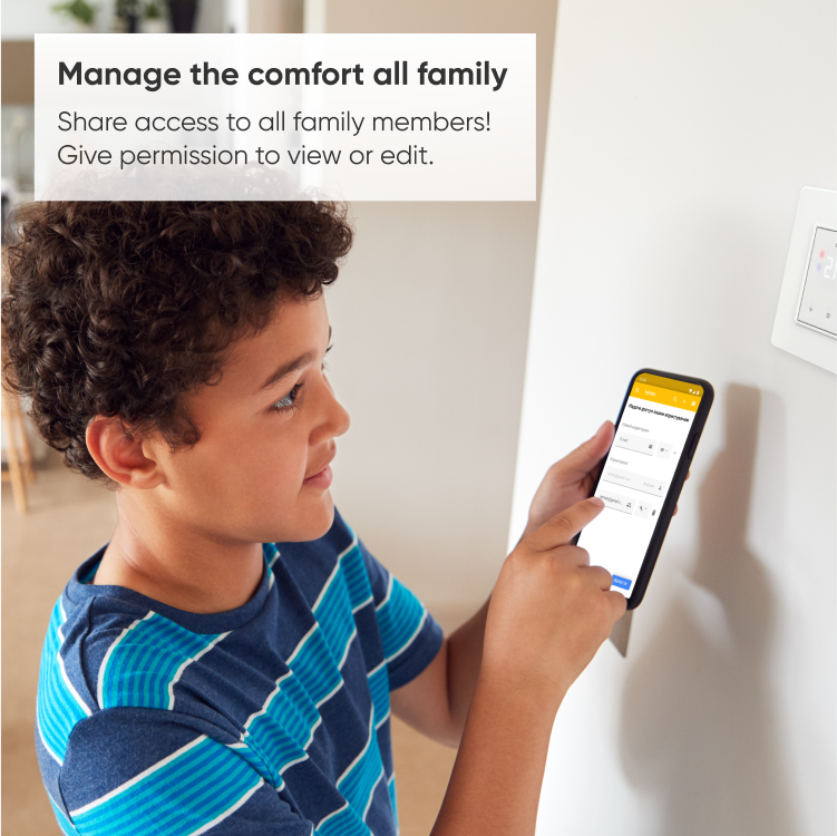 Termostat TERNEO SX 7 Bežični digitalni termostat za grejanje i hlađenje, WiFI