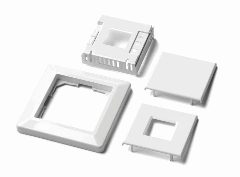 Maska i okvir za termostat