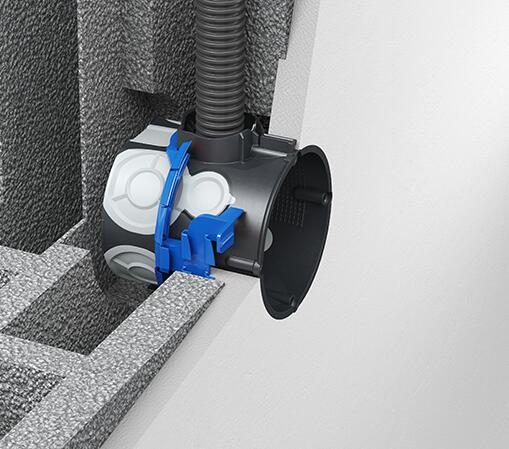 Nosač dozne Ø60 1159-03 KLEMMFIX® 7 Nosač dozne za suvu montažu. Ugradnja bez gipsa