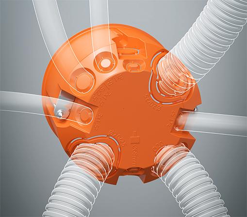 Ugradna dozna 9061-77 2 Ugradna dozna jednostruka