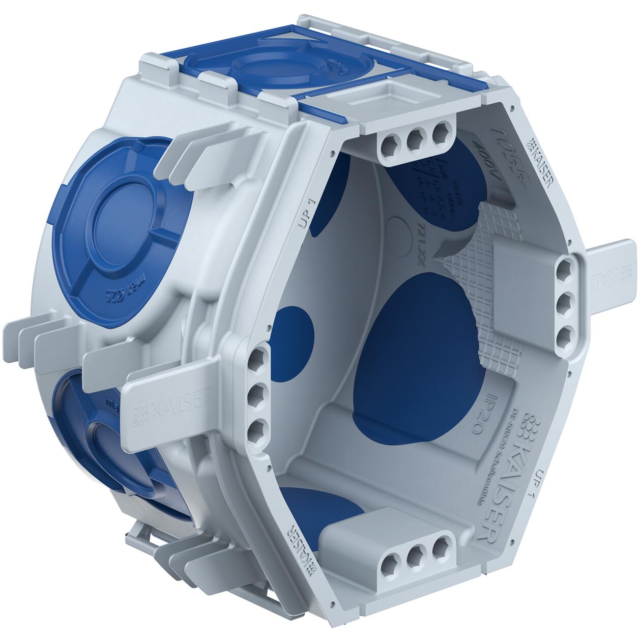 Ugradna dozna UP1 ECON® Fix, nizajuća, pun zid