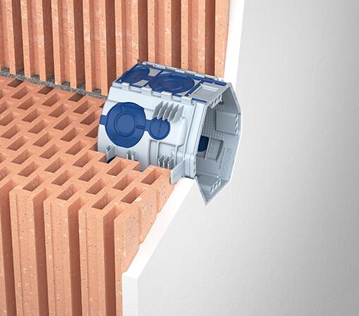 Ugradna dozna UP1 ECON® Fix, nizajuća, pun zid