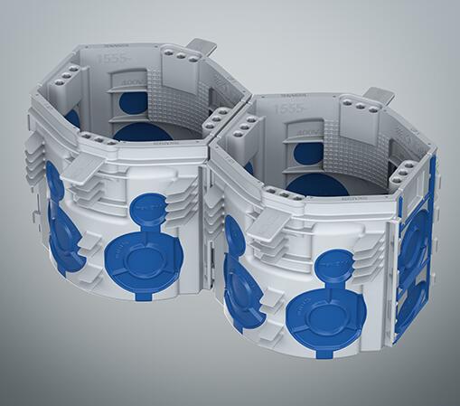 Ugradna dozna UP1 ECON® Fix, nizajuća, pun zid