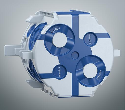 Ugradna dozna UP1 ECON® Fix, nizajuća, pun zid