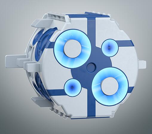 Ugradna dozna UP1 ECON® Fix, nizajuća, pun zid