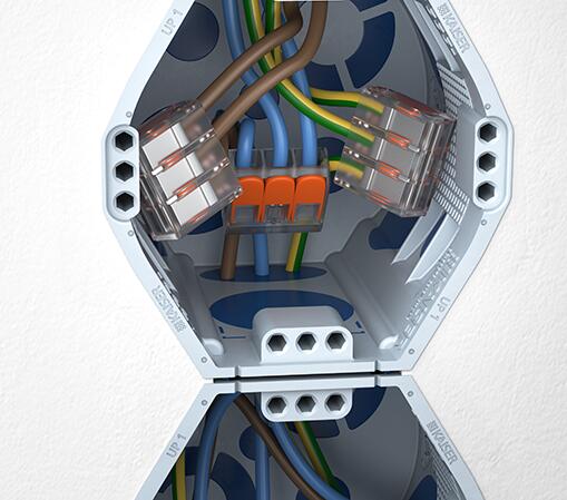 Ugradna dozna UP1 ECON® Fix, nizajuća, pun zid