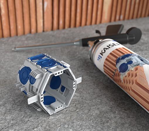 Ugradna dozna UP1 ECON® Fix, nizajuća, pun zid