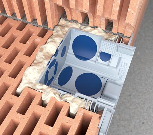 Ugradna dozna UP1 ECON® Fix, nizajuća, pun zid