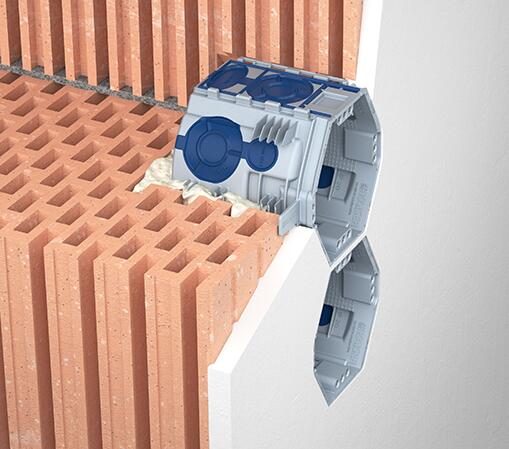 Ugradna dozna UP1 ECON® Fix, nizajuća, pun zid