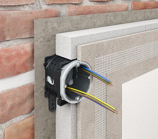 Cevasta spojnica 9060-88 4 wandaufbau steckdose boolean