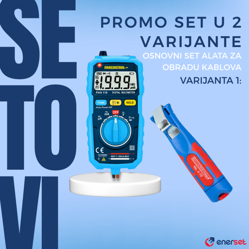 Osnovni set alata za obradu kablova
