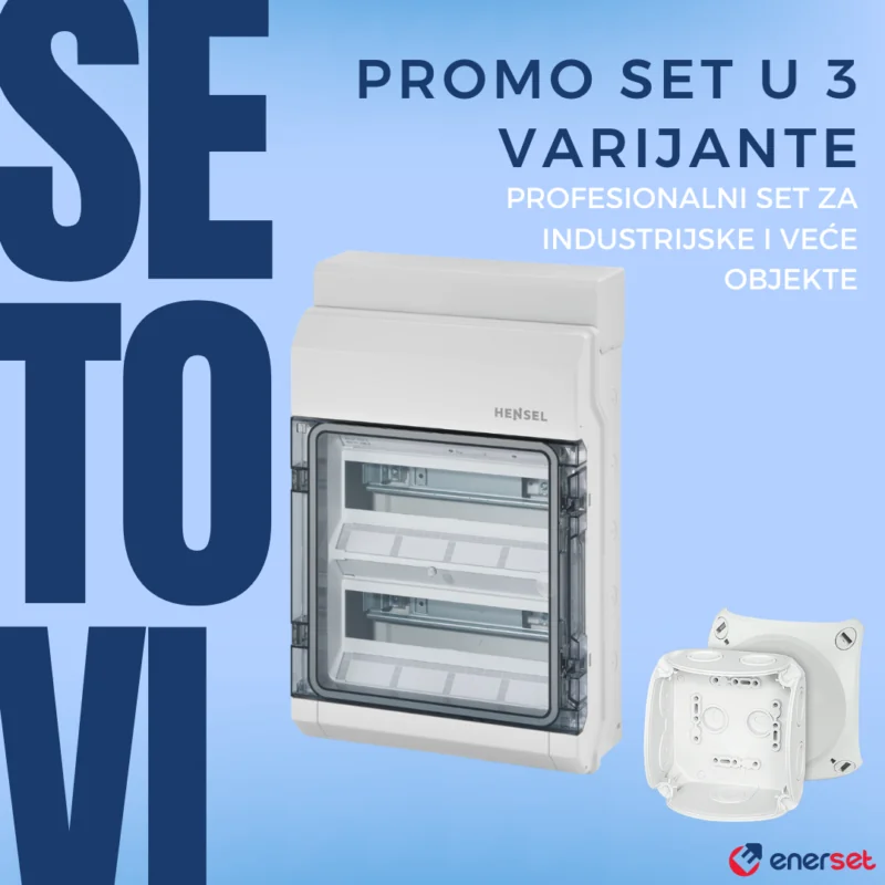 Profesionalni set za industrijske i veće objekte