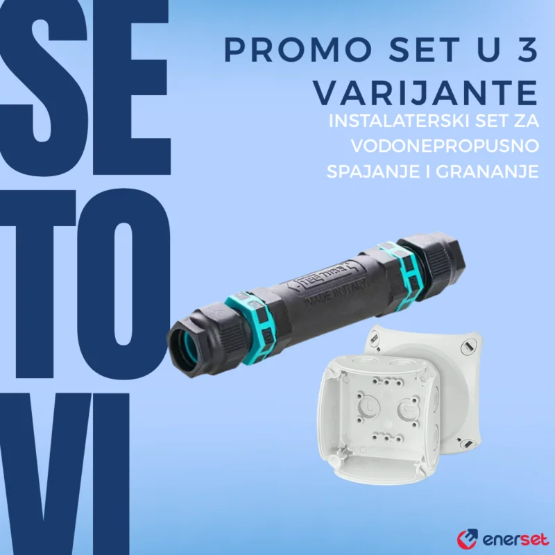 instalaterski set za vodonepropusno spajanje i grananje