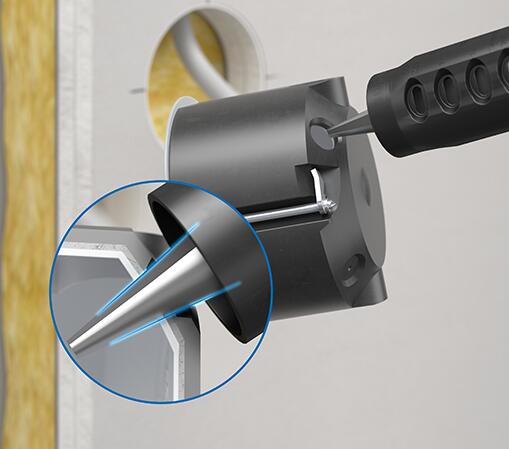 Ugradna dozna za trofazne priključnice 9075‑12 13 bušač otvora u doznu, otvarač rupa, bušač rupa