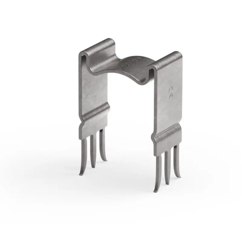 Kouvidis Metalna Klanfa za gips. Brza montaža cevi čekićem, bez bušenja.