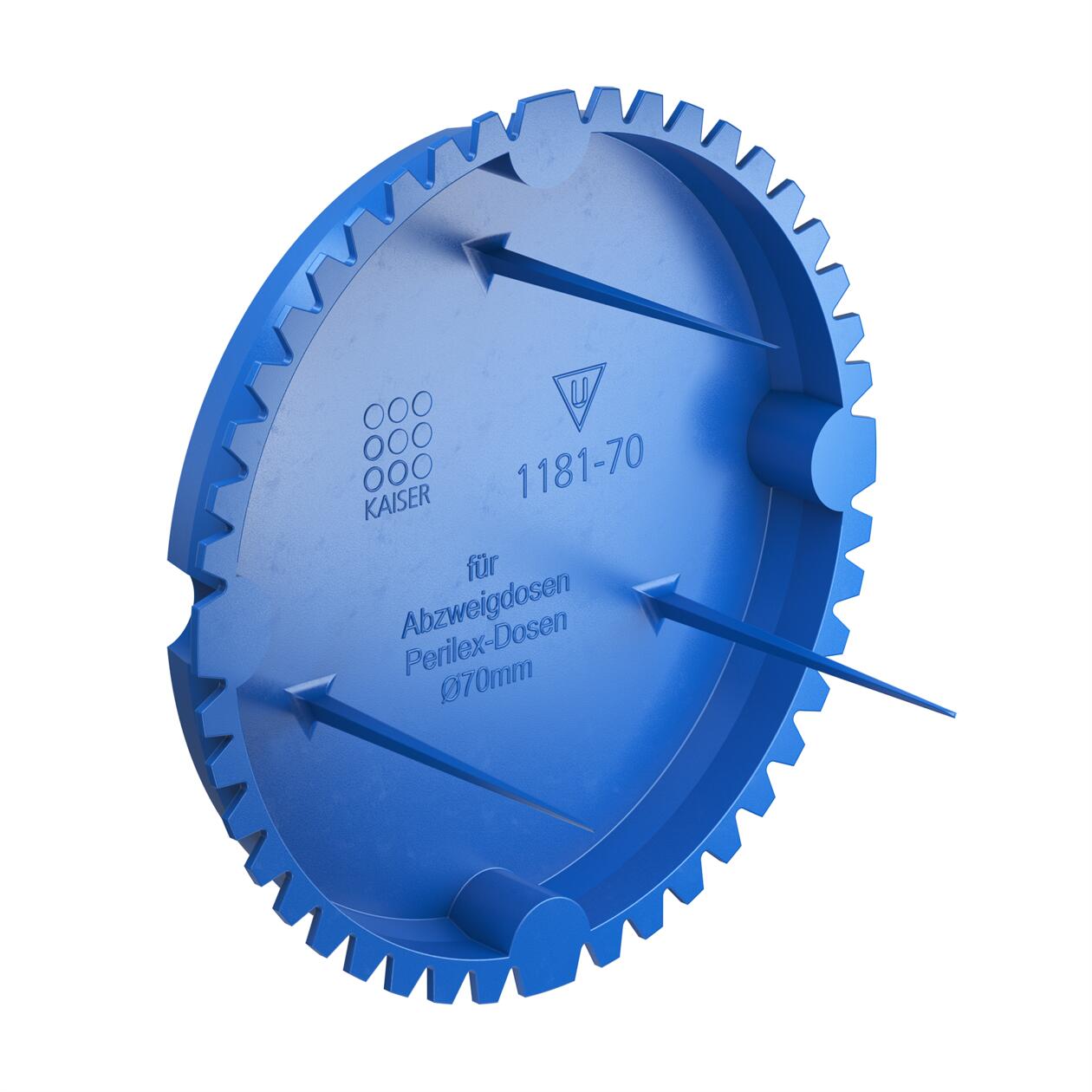 Signalni poklopac Ø70 1181-70 1 Signalni poklopac za kutiju Ø70