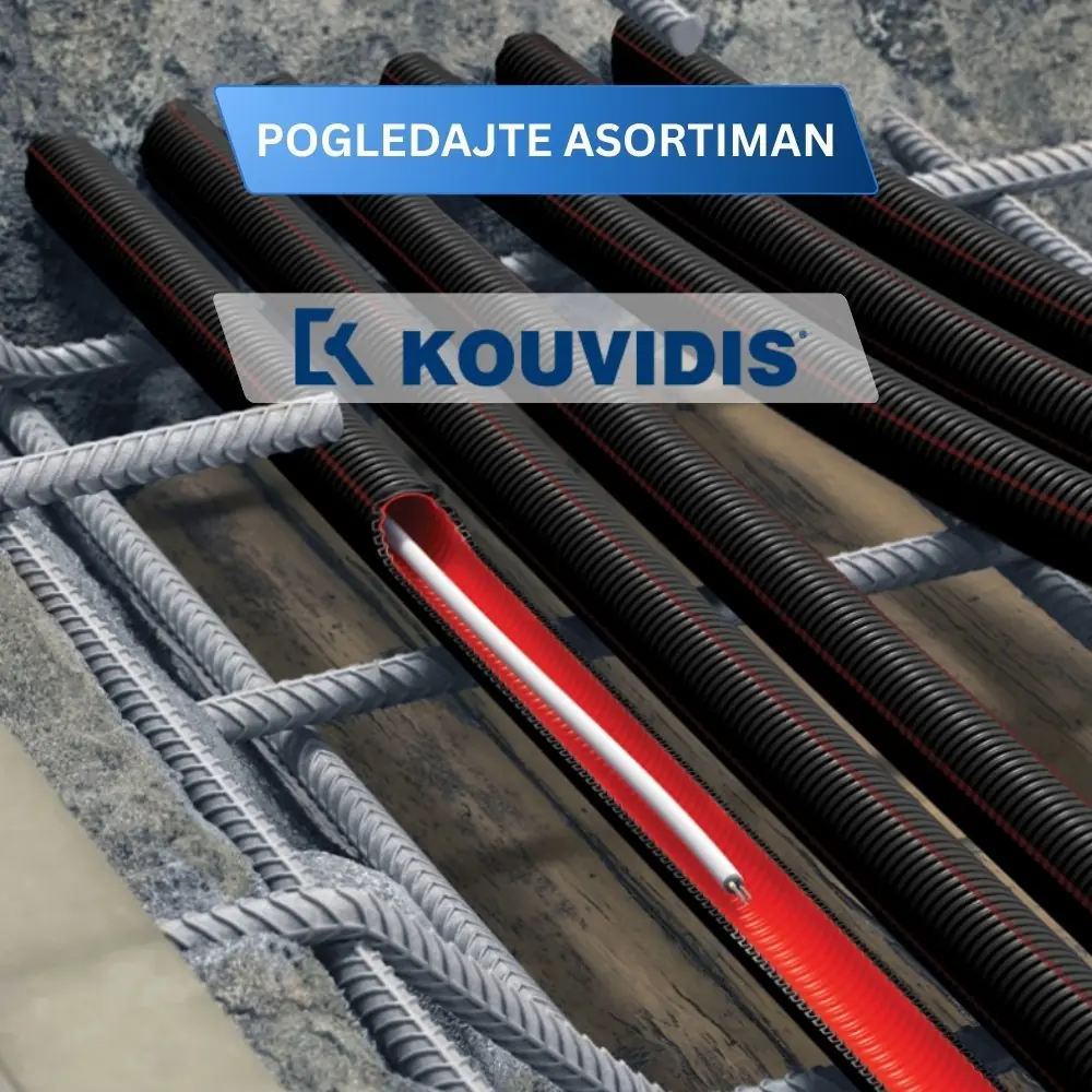 Pogledajte asortiman Kouvidis instalacionih cevi!